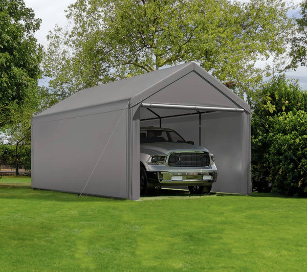 Outdoor Carport 10x20ft Heavy Duty Canopy Storage | adamsbargainshop