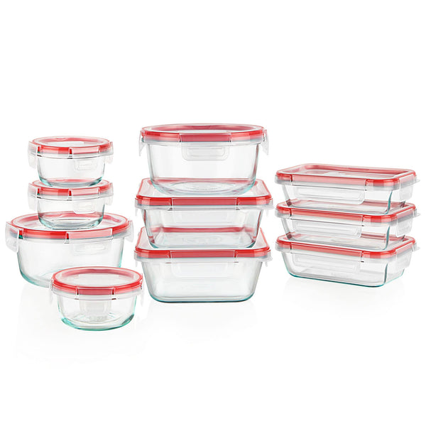 Pyrex 20pc Glass Freshlock Food Storage Set