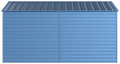 Arrow Select Steel Storage Shed, 10x14, Blue Grey