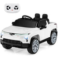 12V Licensed Chevrolet Ride On Truck Car Kids Electric Vehicle with Remote Control, Rear Storage, Lights, Music & Spring Suspension for Ages 3+