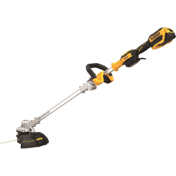 DeWalt 20v Max Lithium-Ion Brushless Cordless String Trimmer with (1) 5.0Ah Battery & Charger Included (DCST922P1)