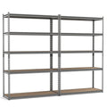 Tangkula 5-Tier Heavy Duty Garage Shelving Unit 2200 LBS Metal Storage Organizer Rack