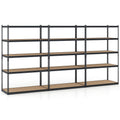 Giantex 5-Tier Metal Storage Shelves w/Adjustable Utility Rack (48" W x 24" D x 72" H)