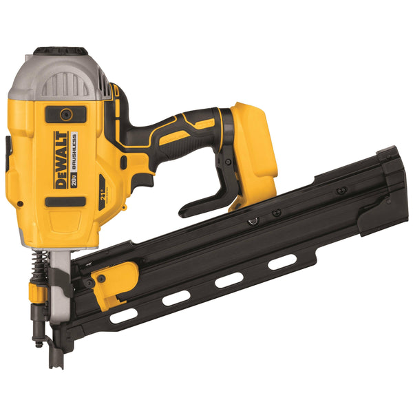 DeWalt 20V Max 21 Cordless Framing Nailer. Plastic. Collated DCN21PLB