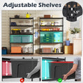 Tangkula 5-Tier Heavy Duty Garage Shelving Unit 2200 LBS Metal Storage Organizer Rack