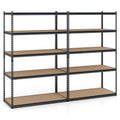Giantex 5-Tier Metal Storage Shelves w/Adjustable Utility Rack (48" W x 24" D x 72" H)