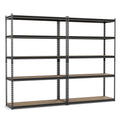 Tangkula 5-Tier Heavy Duty Garage Shelving Unit 2200 LBS Metal Storage Organizer Rack