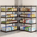 Giantex 5-Tier Metal Storage Shelves w/Adjustable Utility Rack (48" W x 24" D x 72" H)