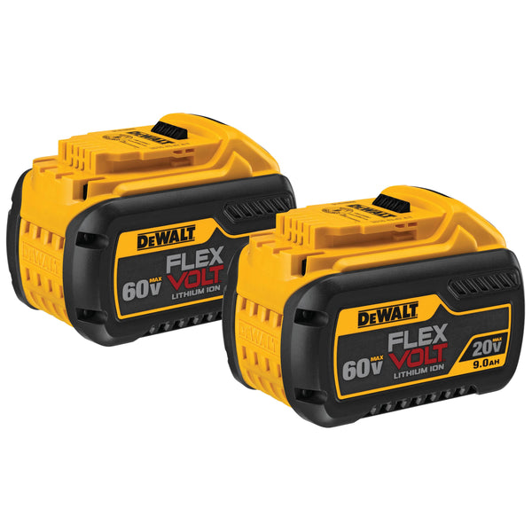 DeWalt DCB609-2 20V/60V Max FLEXVOLT 9.0Ah Battery - 2/Pack-Instock