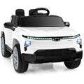 12V Licensed Chevrolet Ride On Truck Car Kids Electric Vehicle with Remote Control, Rear Storage, Lights, Music & Spring Suspension for Ages 3+